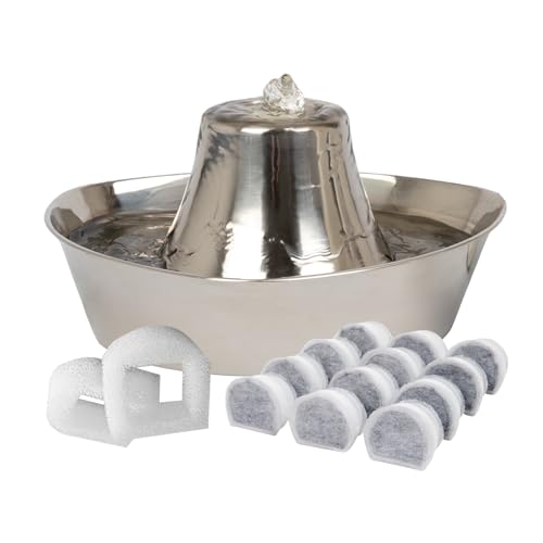 Seaside Stainless Pet Fountain