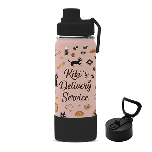 18oz Kikis Delivery Service Water Bottle with 2 Lids