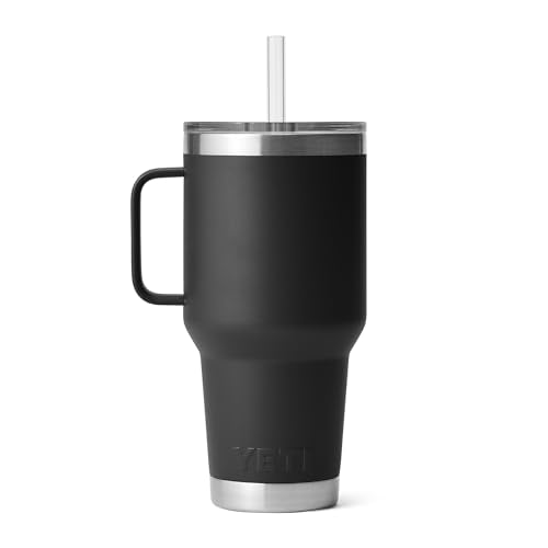 Rambler 35 oz Tumbler with Handle and Straw Lid