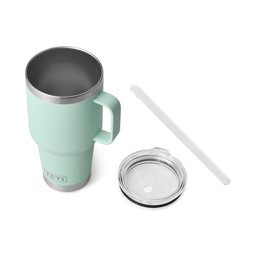 Rambler 35 oz Tumbler with Handle and Straw Lid