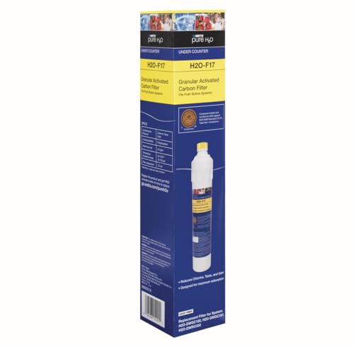 H2O F17 Pure H2O GAC Carbon Replacement Filter Under Counter