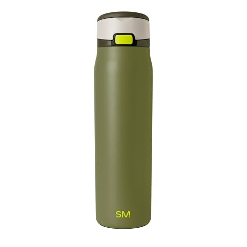 Water Bottle with Straw & Handle
