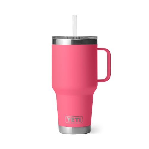 Rambler 35 oz Tumbler with Handle and Straw Lid