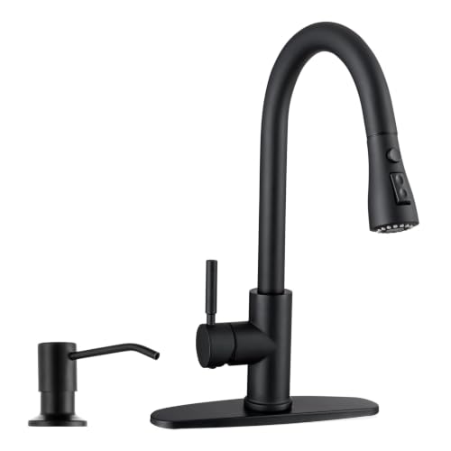 Kitchen Faucet with Soap Dispenser