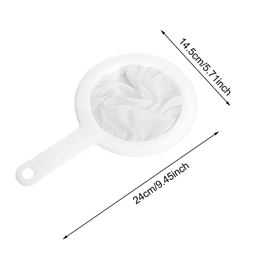 200 Mesh Fine Mesh Strainer Set 2 Pack Juice Nut Milk Tea Filter