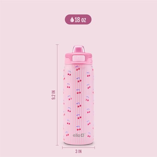 Kids Pop & Fill 18oz Toddler Water Bottle with Quick Fill Lid