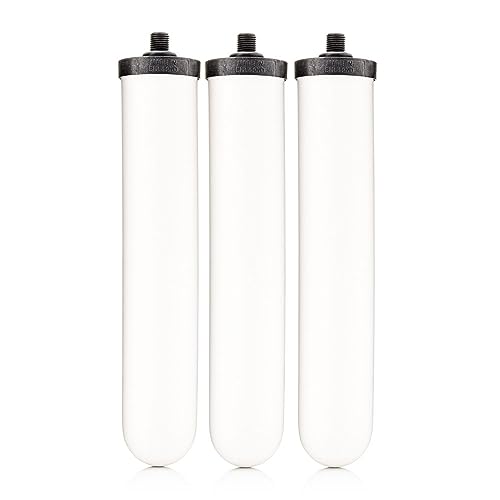 W9123053 ¦ 10" UltraCarb ¦ Authentic Drinking Water Ceramic Replacement Candle Element Filter ¦ 9501 ¦ White ¦ NSF Certified ¦ BSP Thread ¦
