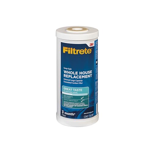 Large Capacity Granulated Activated Carbon Whole House Water Filter 4WH