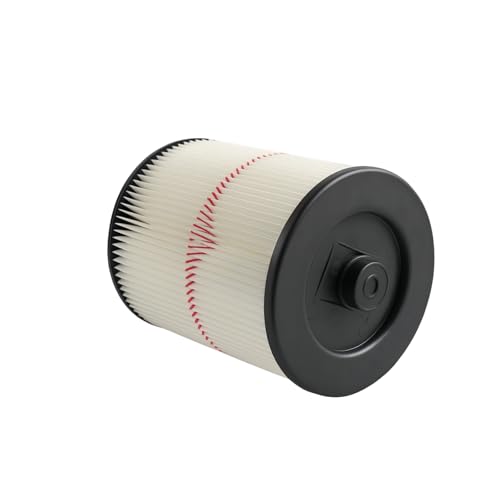 9 17816 17816 Red Stripe Replacement HEPA Filter for Craftsman Craftsman Shop Vac Wet (3 Count)