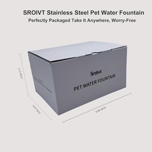 Cat Water Fountain Stainless Steel (2.12 Pound)