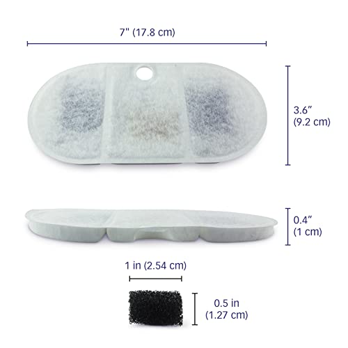 Filters for PETLIBRO 2.1L Capsule Fountain (12 Count)
