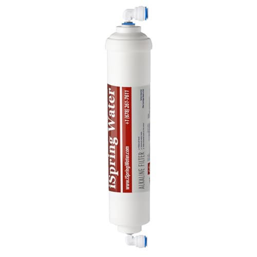 FA15US 10 inch Inline Alkaline Replacement Water Filter Cartridge for PH100 Reverse Osmosis System