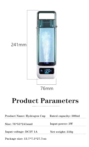 Portable Hydrogen Rich Water Cup