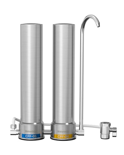 CTF-09 Dual-Stage Silver Ions Water Filter for Sink Faucet