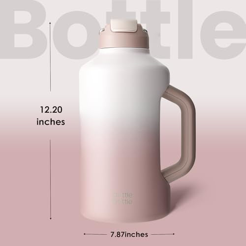 Insulated Water Bottle 64 oz Dual