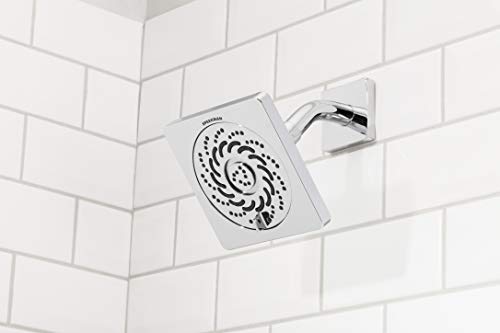 S-5001-E175 Kubos Exhilaration High Pressure Fixed Shower Head, 1.75 GPM, Polished Chrome