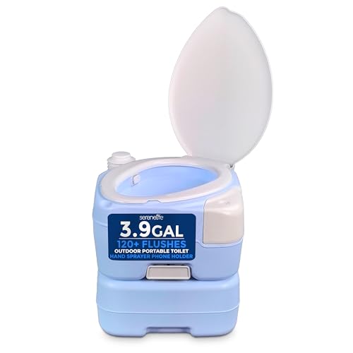 4 Gal Portable Camping Toilet For Adults