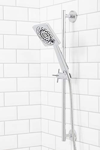 VS-5001-E2 Kubos Exhilaration High Pressure Hand Held Shower Head, 2 GPM, Polished Chrome