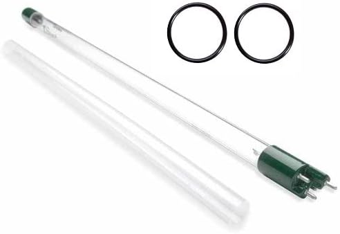 Combo S600RL-HO UV Bulb + QS-600 Quartz Sleeve with O-Rings | Compatible Replacement for SCV-600, SPV-12, SPV-600, SP600-HO, SC-600, SCM-600 | High Performance UV Kit | Designed in USA
