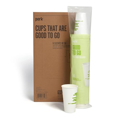 Staples Compostable Paper Hot Cup