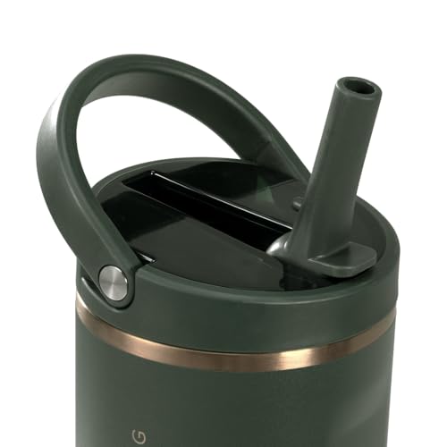 Sport Stainless Steel Tumbler with Straw