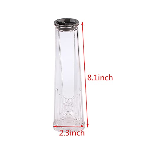 Replacement Parts 66oz Water Reservoir with Filter Holder and 6 charcoal Water Filters