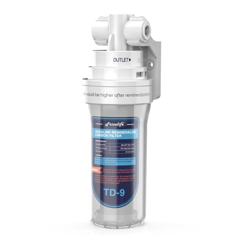 TD 9 Alkaline Remineralization Under Sink Inline Water Filter