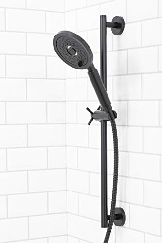 VS-5000-MB-E15 Neo Exhilaration High Pressure Hand Held Shower Head, 1.5 GPM, Matte Black