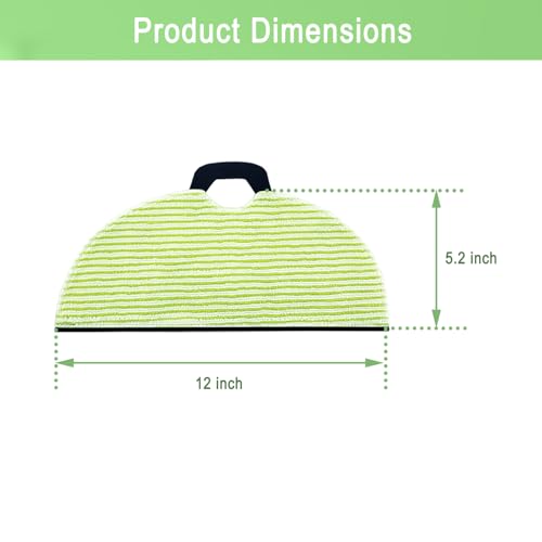 8 Pack RV2610WA Vacuum Mop Replacement Pads for Shark RV2610WA AV2610WA RV2620WD AV2620WD RV2610WD RV2610WD RV2610WFUS RV2410WD AI Ultra 2