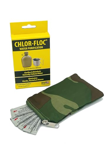 Chlor Floc US Military Water Purification Tablets (30 Count)