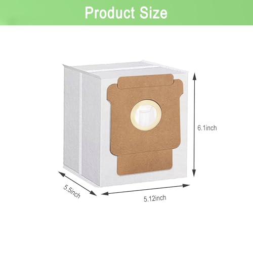 20 Pack Q0520 Vacuum Bags for iRobot Roomba Vacuum 2 Q0520 Essential Robot Vacuum Cleaner