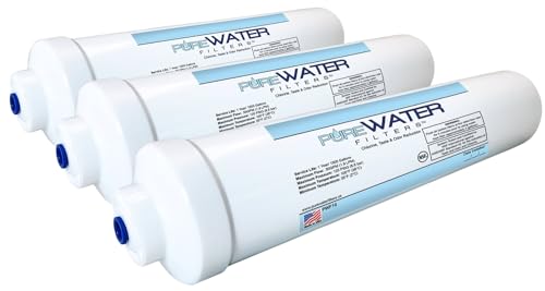 Inline Water Filter For Refrigerators (3 Count)
