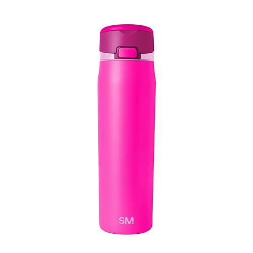 Water Bottle with Straw & Handle
