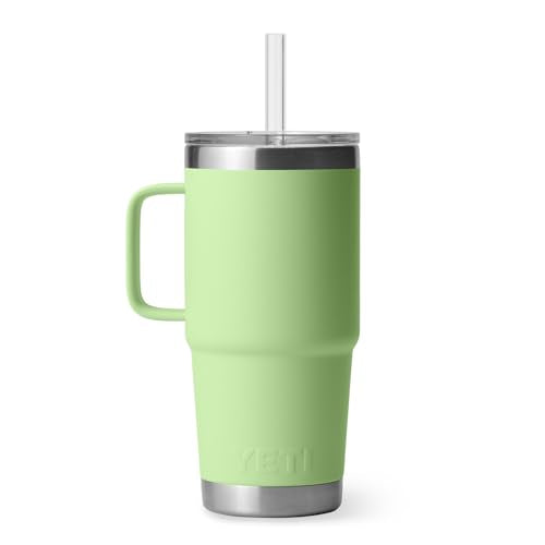Rambler 25 oz Tumbler with Handle and Straw Lid