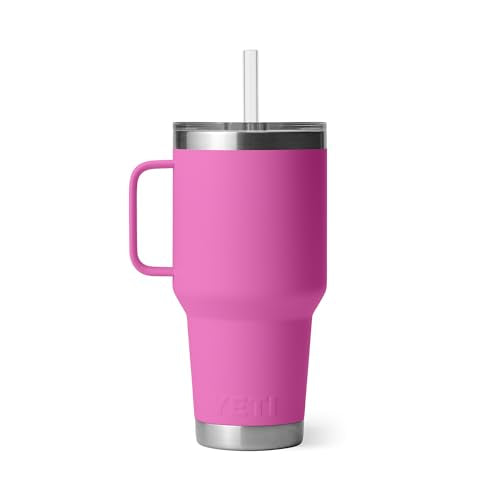 Rambler 35 oz Tumbler with Handle and Straw Lid
