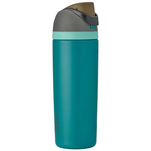 FreeSip Stainless Steel Water Bottle 19 oz Grey