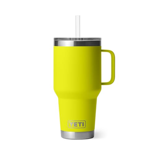 Rambler 35 oz Tumbler with Handle and Straw Lid