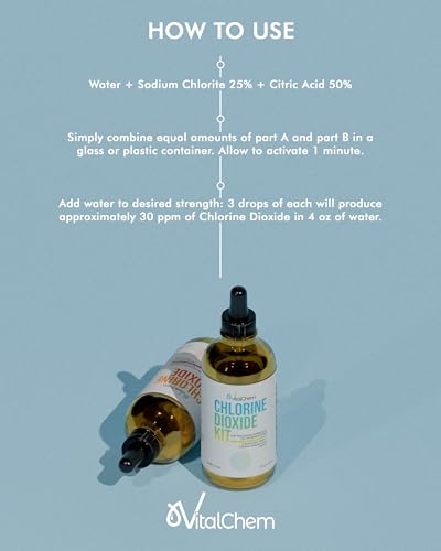 Chlorine Dioxide Kit (8 Ounce)