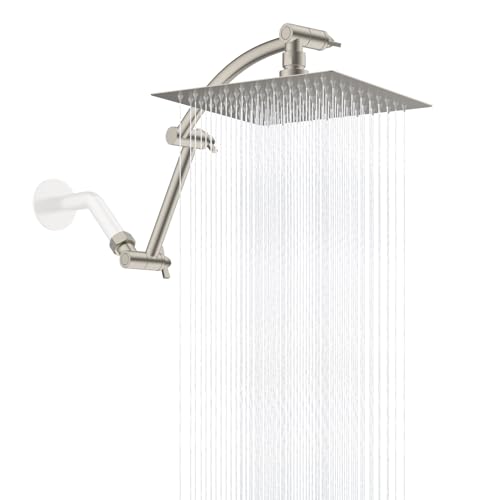 All Metal 8'' Rain Shower Head