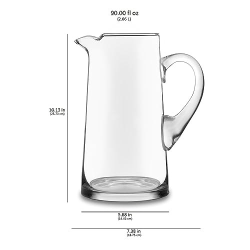 Cantina Clear Glass Pitcher