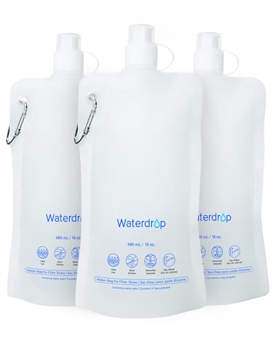 Collapsible Water Pouch (3 Count)