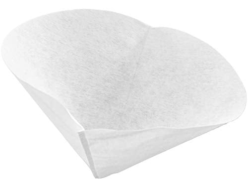 100 Pack) Commercial 10" Deep Fryer Oil Filters, Maple Syrup Filters, Beeswax Filters, Grease Filter Cones, Best For Restaurants, Cafes, Food Trucks, Hotels (100 Count)