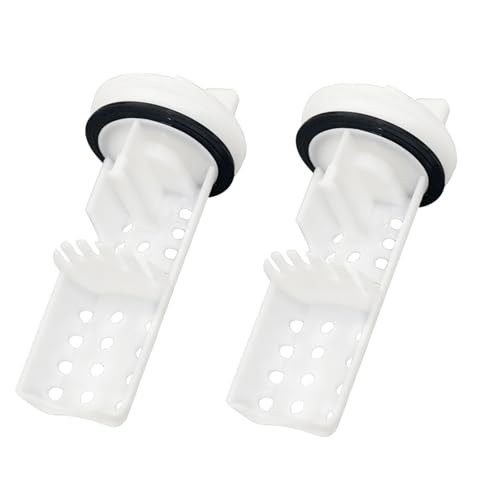 2Pcs WH11X34741 Washer Drain Pump Filter (2 Count)