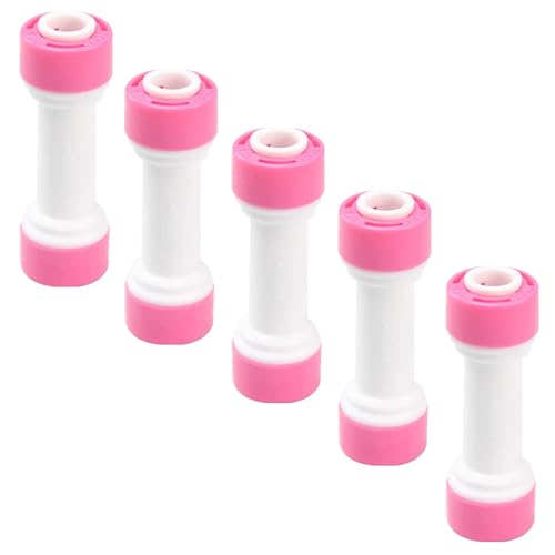 1 4 inch Quick Connect one Way Check Valve for RO purifiers Water Reverse Osmosis System (5 Count)