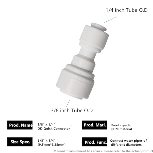 10 PCS OD Reducing Union Connector 1 (10 Count)