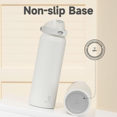 40 oz Insulated Water Bottle with Straw