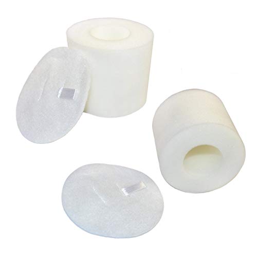2 pack Filter Kit compatible with Shark APEX AX950 AX951 AX952 AZ1000 AZ1000W AZ1002 AZ1002BRN AZ1501 ZU881 DuoClean Powered Lift