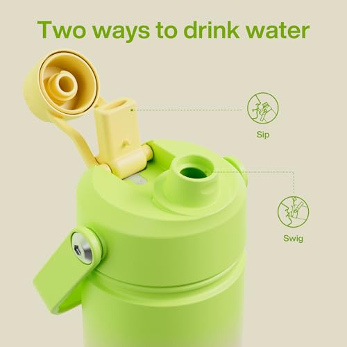 Kids Insulated Water Bottle with Straw