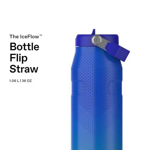 1913 Flip Straw Sports Water Bottle 1.06L