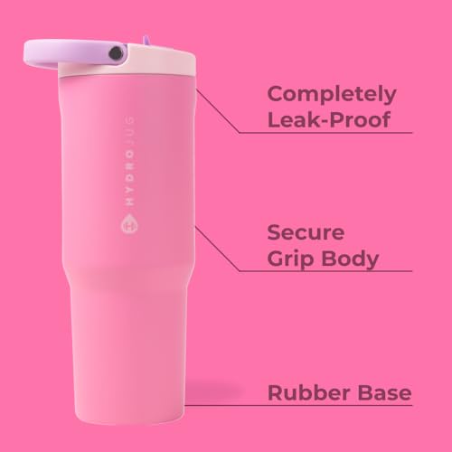 Sport Stainless Steel Tumbler with Straw